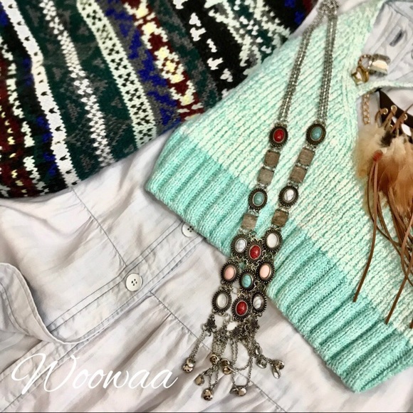 Brand new tibetan silver necklace - Picture 4 of 12